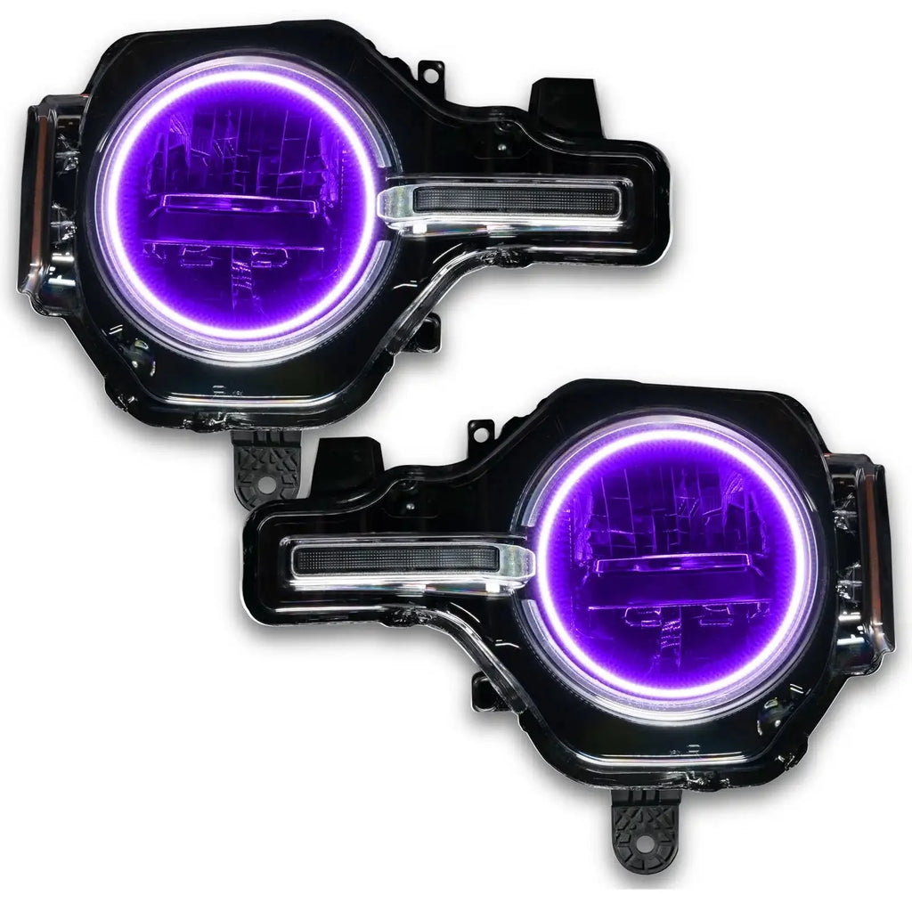ORACLE Lighting 2021-2025 Ford Bronco LED Headlight Halo Kit - Base Headlights