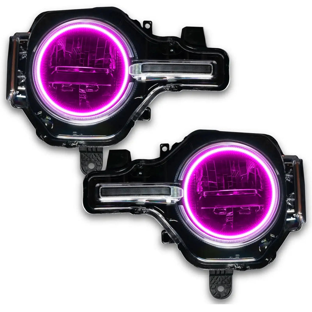 ORACLE Lighting 2021-2025 Ford Bronco LED Headlight Halo Kit - Base Headlights