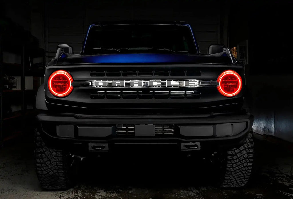ORACLE Lighting 2021-2025 Ford Bronco LED Headlight Halo Kit - Base Headlights
