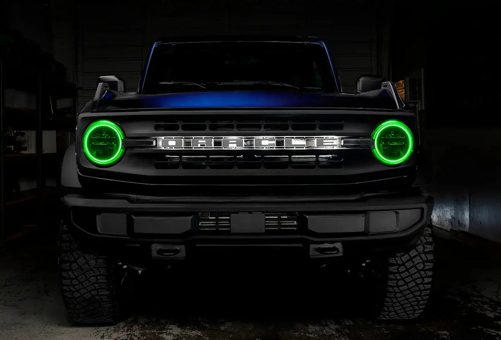 ORACLE Lighting 2021-2025 Ford Bronco LED Headlight Halo Kit - Base Headlights