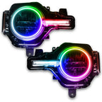ORACLE Lighting 2021-2025 Ford Bronco ColorSHIFT Headlight Halo Kit w/DRL Bar - Base Headlights