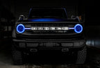 ORACLE Lighting 2021-2025 Ford Bronco ColorSHIFT Headlight Halo Kit w/DRL Bar - Base Headlights