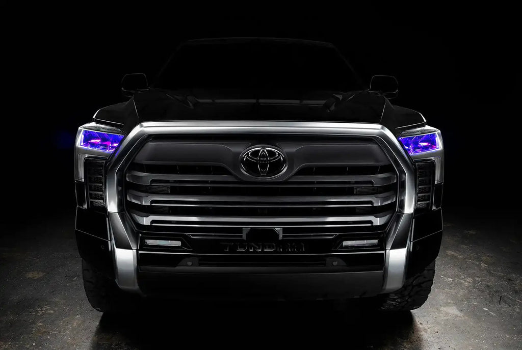 ORACLE Lighting 2022+ Toyota Tundra ColorSHIFT RGB Demon Eye Headlight Upgrade Kit