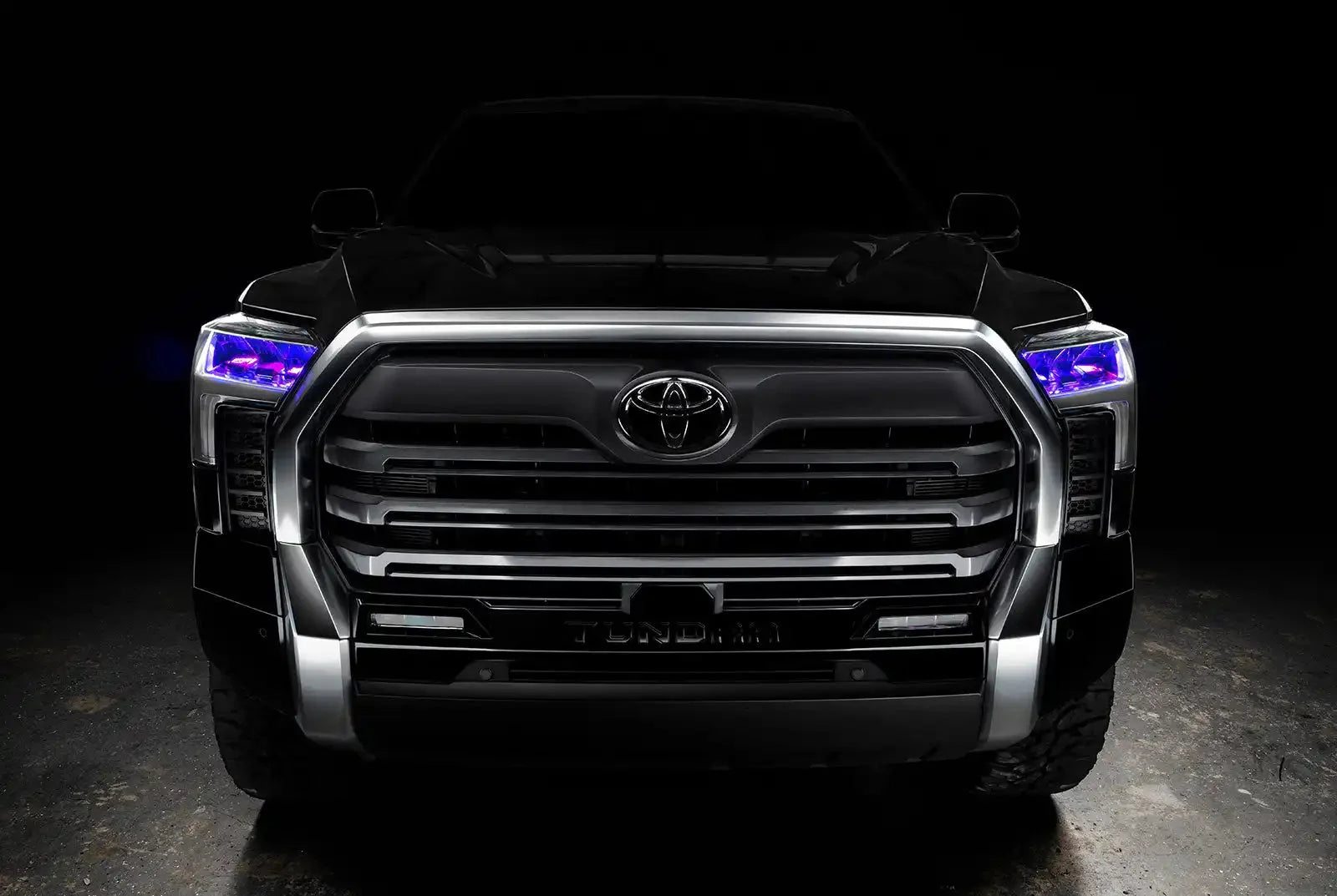 ORACLE Lighting 2022+ Toyota Tundra ColorSHIFT RGB Demon Eye Headlight Upgrade Kit