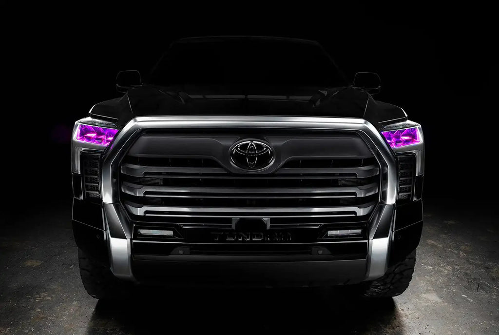 ORACLE Lighting 2022+ Toyota Tundra ColorSHIFT RGB Demon Eye Headlight Upgrade Kit