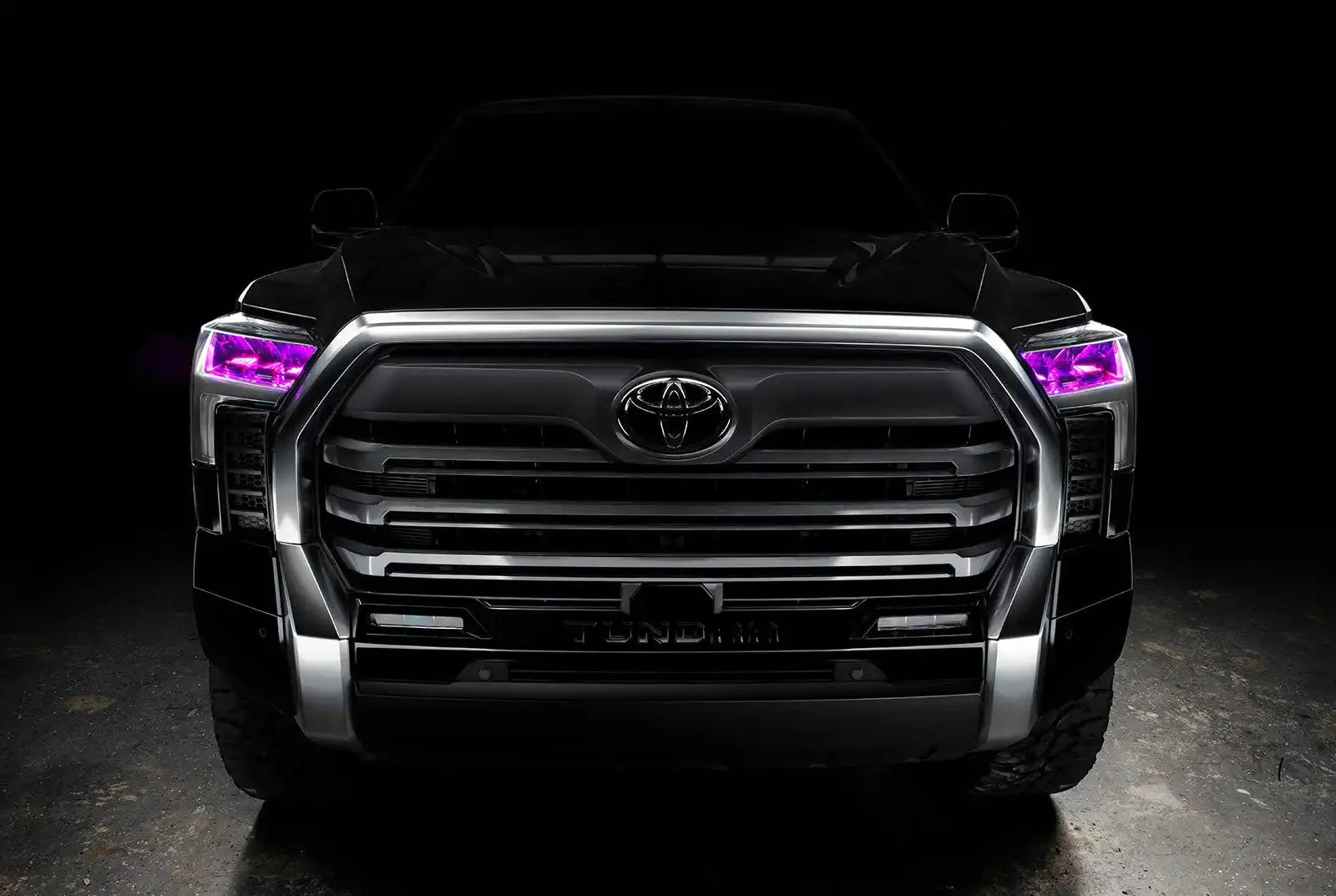ORACLE Lighting 2022+ Toyota Tundra ColorSHIFT RGB Demon Eye Headlight Upgrade Kit