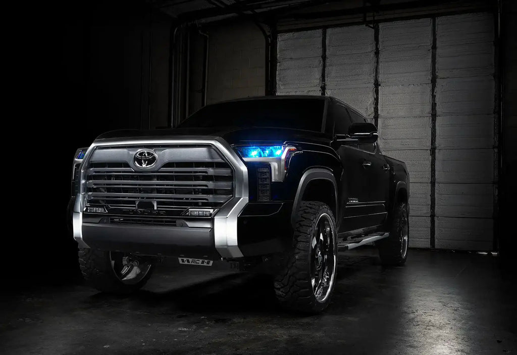 ORACLE Lighting 2022+ Toyota Tundra ColorSHIFT RGB Demon Eye Headlight Upgrade Kit
