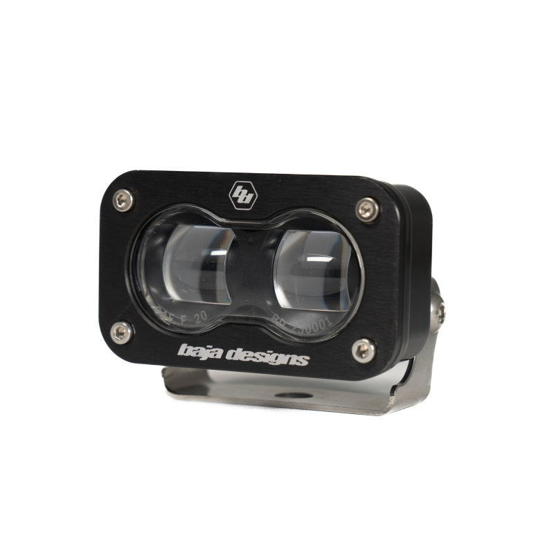 Baja Designs Ford Bronco S2 SAE “Sportsmen” Fog Pocket Light Kit w/Upfitter - Clear