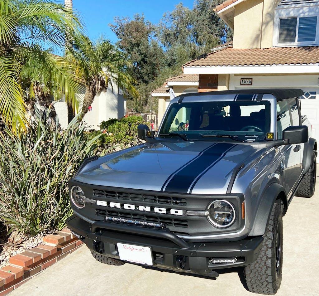 Offset Racing Hood Stripes V1 - 2021+ Bronco