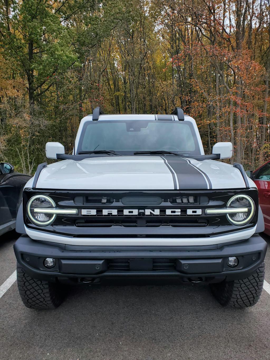 Offset Racing Hood Stripes V1 - 2021+ Bronco