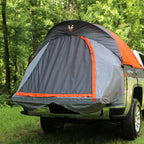 5 Foot Gray Truck Bed Camping Tent Waterproof Floorless Sleeps 2 Setup Easy