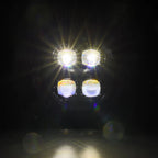AlphaRex 18-25 Jeep Wrangler JL/Gladiator JT NOVA-Series LED Projector Headlights Alpha-Black