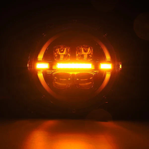 AlphaRex 18-25 Jeep Wrangler JL/Gladiator JT NOVA-Series LED Projector Headlights Black