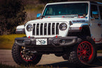 AlphaRex 18-25 Jeep Wrangler JL/Gladiator JT NOVA-Series LED Projector Headlights Black