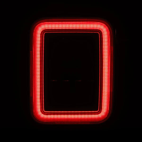 AlphaRex 19-25 Jeep Gladiator JT NOVA-Series Prismatic LED Tail Lights Alpha-Black