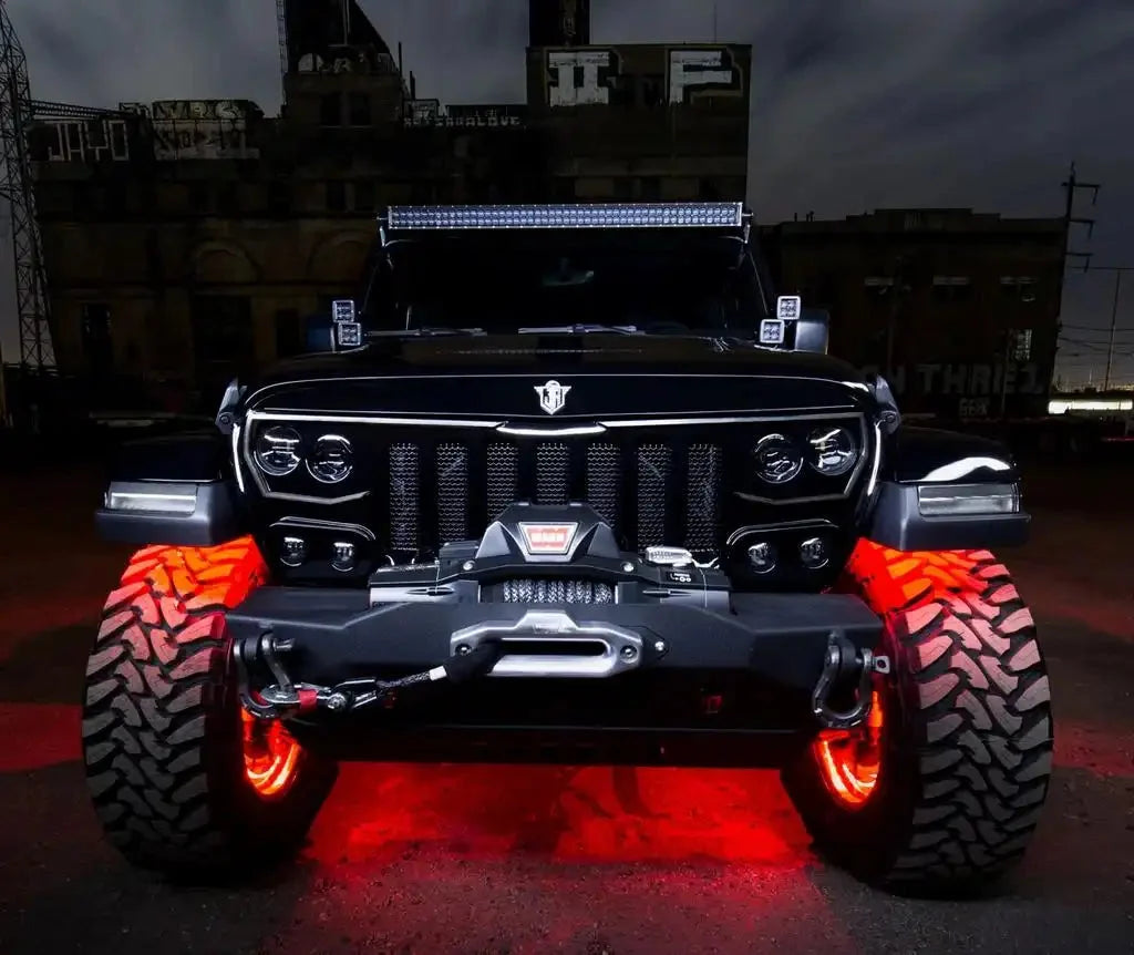 ORACLE Jeep JK Upper Windshield Brackets + Light Combo