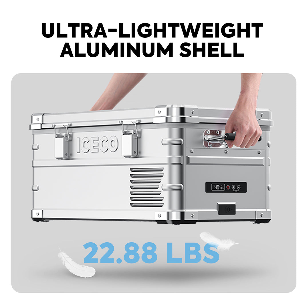 ICECO APL20 Light Duty Aluminum Freezer Single Zone 20 LT