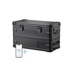 ICECO APL35 Dual Zone Aluminum 12V Portable Fridge Freezer - Black