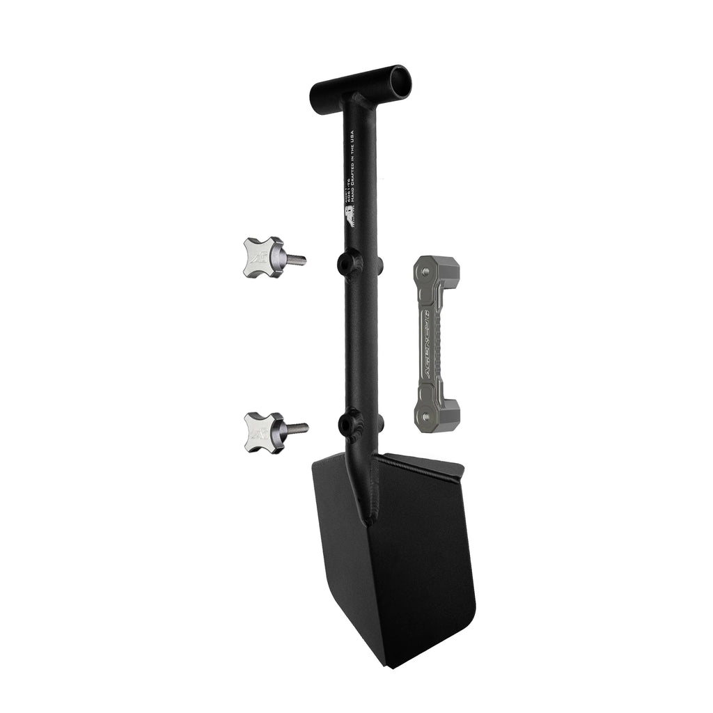 Shovel / Mount Combo - (Black Mini Shovel) 