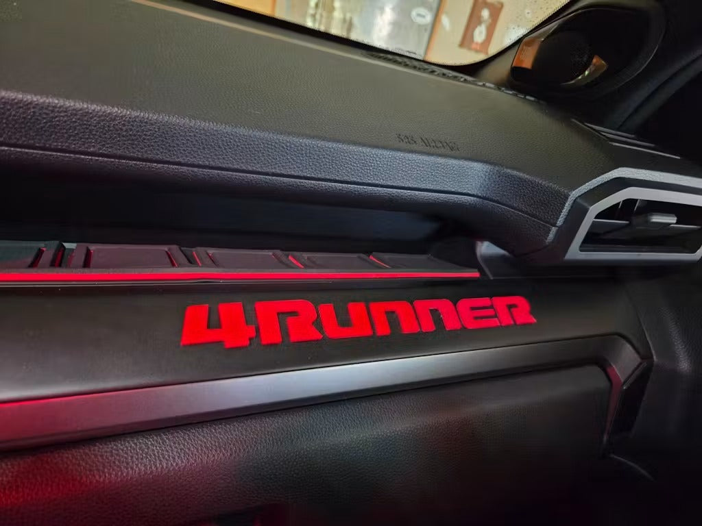 "4RUNNER" Dash Letters with Template - 2025+ 4Runner
