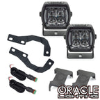 2010-2023 Toyota 4Runner (5th Gen) A-Pillar Hood Mount Brackets w/ VEGA™ Series 4 Spotlights