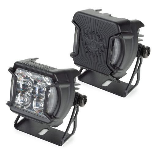 2010-2023 Toyota 4Runner (5th Gen) A-Pillar Hood Mount Brackets w/ VEGA™ Series 4 Spotlights