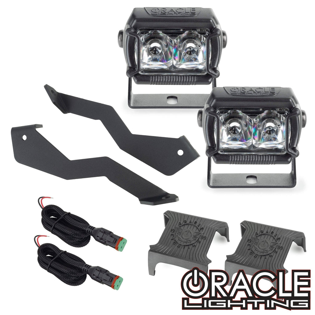 2004-2014 Ford F-150 / Raptor A-Pillar Hood Mount Brackets w/ VEGA™ Series 2 Spotlights