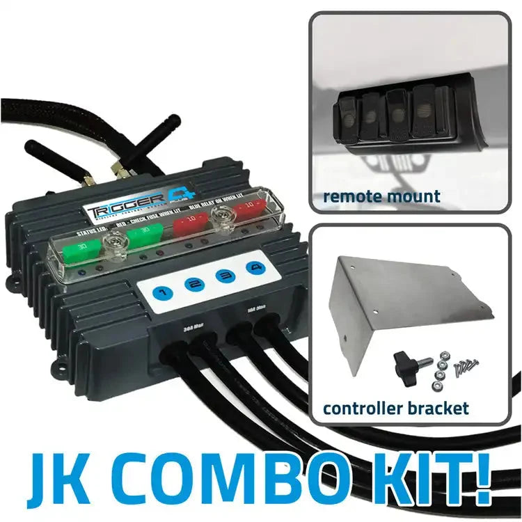 TRIGGER 4 PLUS Wireless Accessory Control System COMBO KIT - Jeep JK