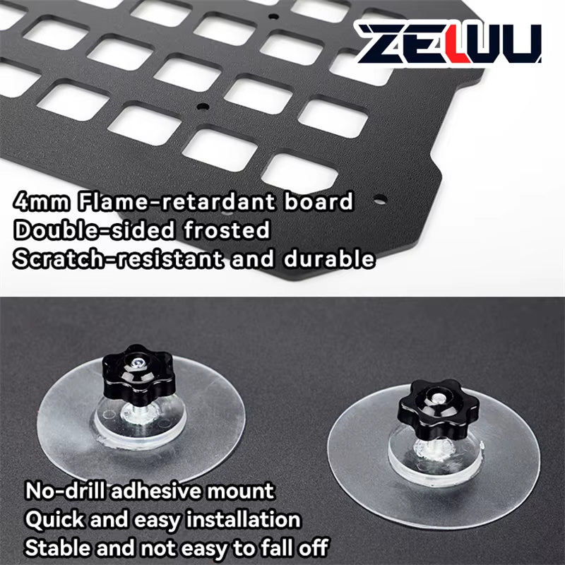 Rear Window Tactical Molle Panel - Truck- Interior Accessories