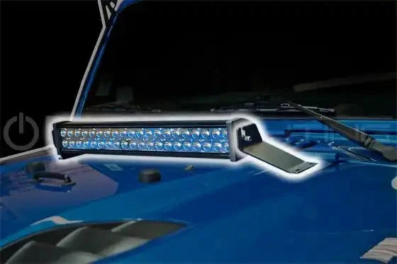 ORACLE Jeep JK Hood Mounting Brackets SM + Light Combo