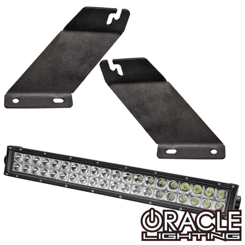 ORACLE Jeep JK Hood Mounting Brackets SM + Light Combo