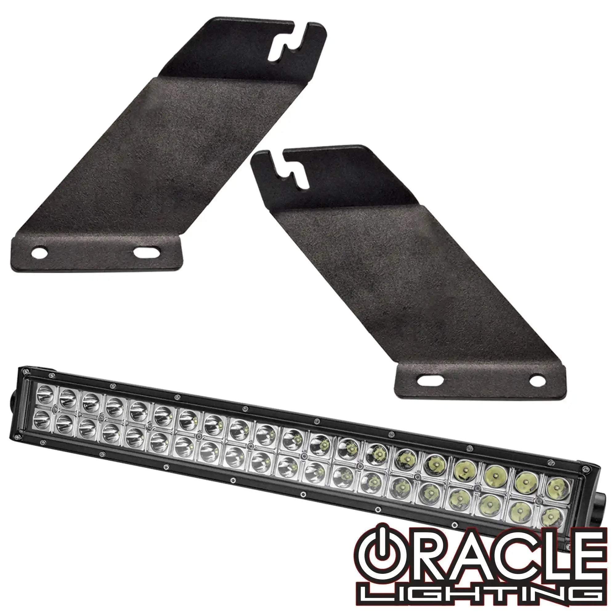 ORACLE Jeep JK Hood Mounting Brackets SM + Light Combo