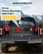 Front & Side Bed MOLLE Panel for Jeep Gladiator/ Ford Maverick/ Chevy Silverado