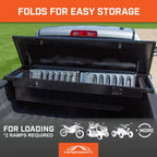 9 In. W X 72 In. L 500 Lb. Capacity Steel Tri-Fold Truck Loading Ramp (Includes 1 Ramp)