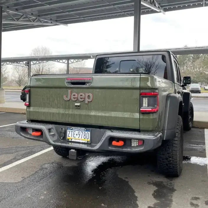 2020-2025 Jeep Gladiator JT Rear Bumper LED Reverse Lights | 1,500 Lumens