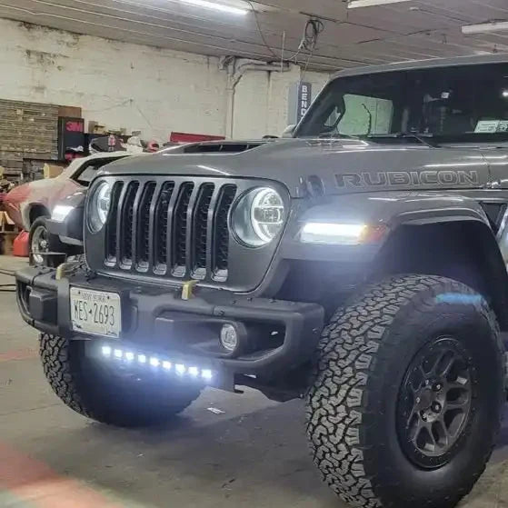 ORACLE Lighting Skid Plate with Integrated LED Emitters for Jeep Wrangler JL and Gladiator JT