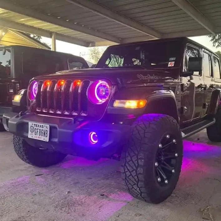 ORACLE Pre-Runner LED Grill Light Kit for Jeep Wrangler JL (2018-2023)