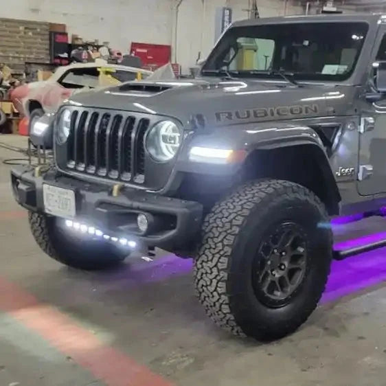 ORACLE Lighting Skid Plate with Integrated LED Emitters for Jeep Wrangler JL and Gladiator JT