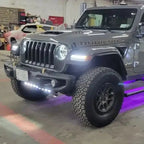 ORACLE Lighting Skid Plate with Integrated LED Emitters for Jeep Wrangler JL and Gladiator JT