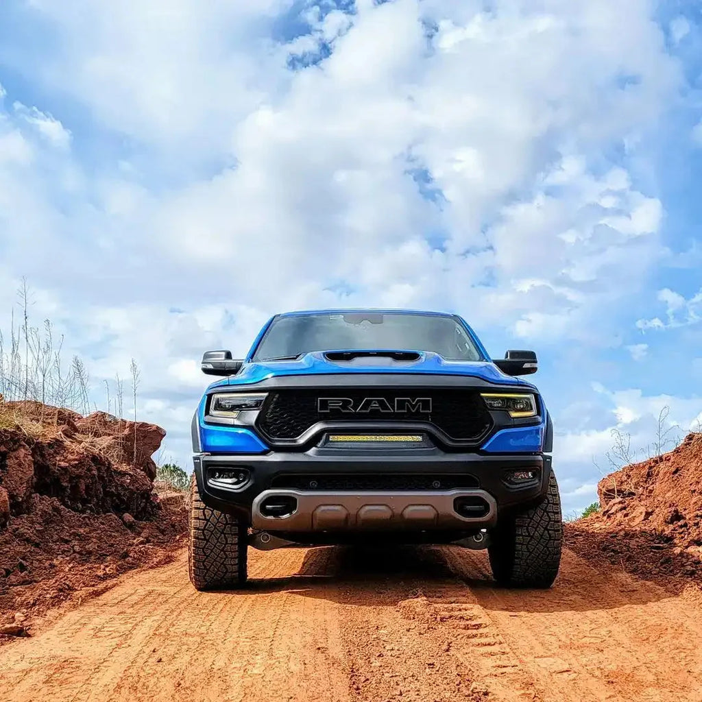 2019-2026 RAM Rebel/TRX/RHO Front Bumper Flush LED Light Bar | 100W 12,000 Lumens