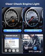 OBDII SCAN Tool - Auto Code Reader Diagnostic Scanner - MUCAR CDL20