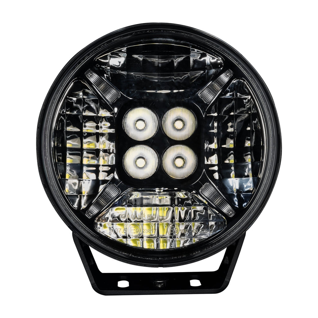 ORACLE Lighting EXO 7" Multifunction 60W Round LED Spotlight - Post Mount