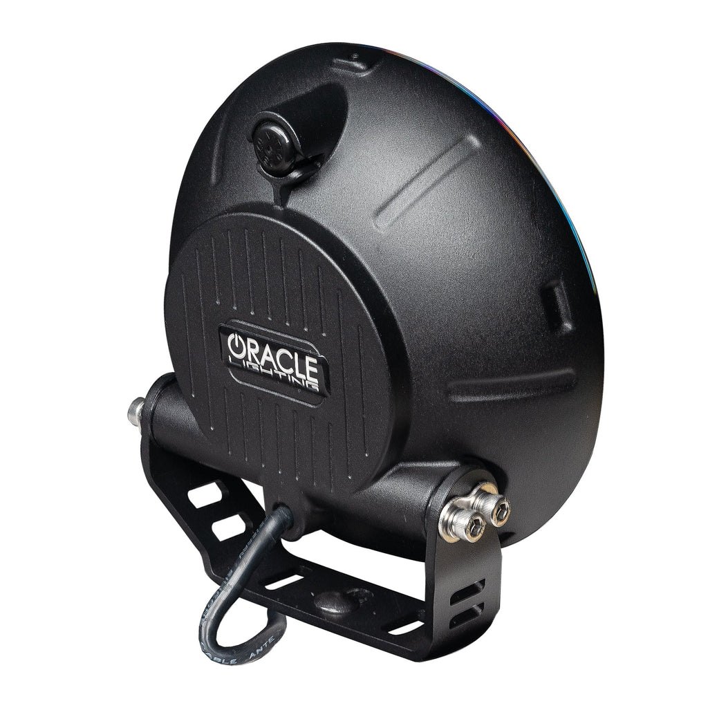 ORACLE Lighting EXO 7" Multifunction 60W Round LED Spotlight - Post Mount