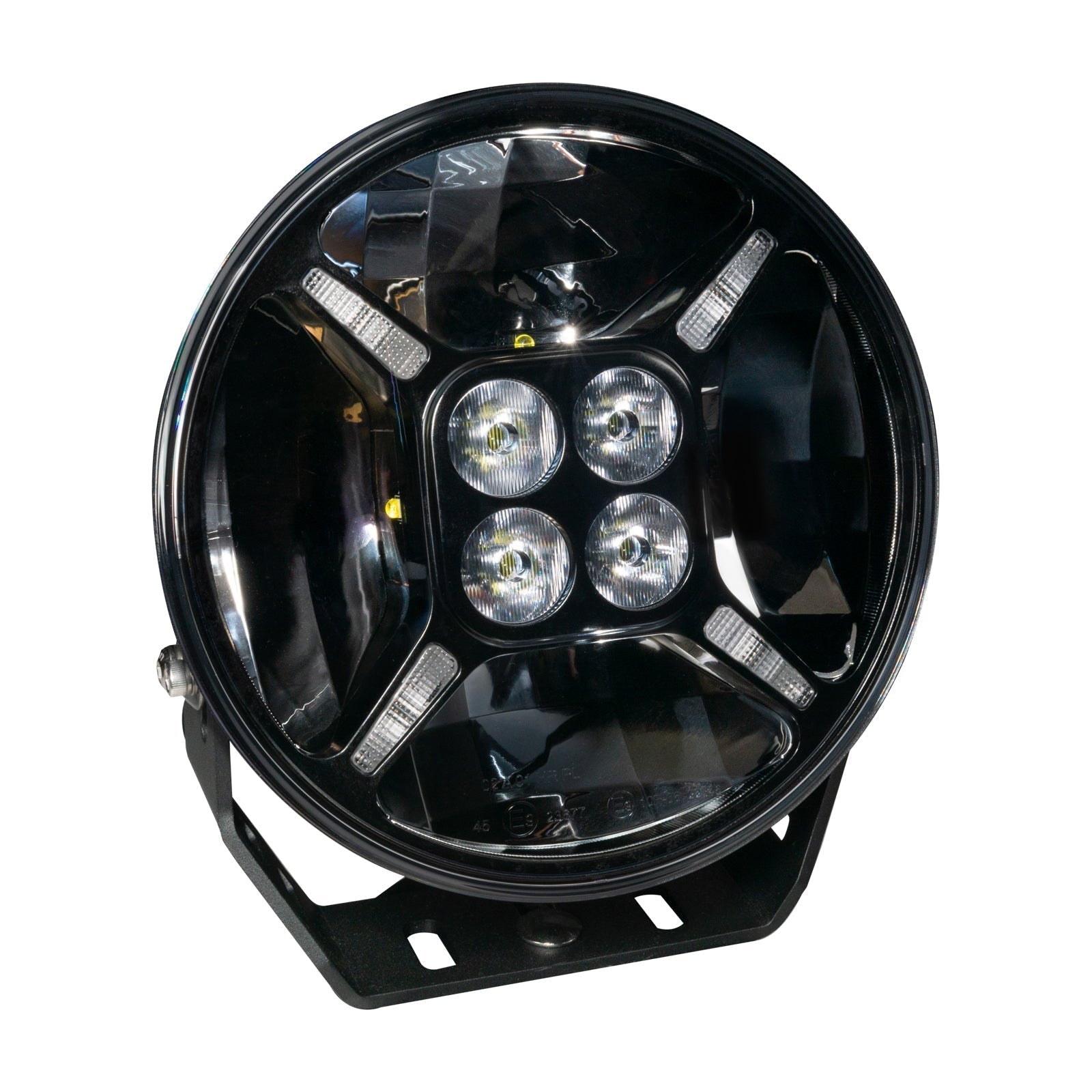 ORACLE Lighting EXO 9" Multifunction 120W LED Spotlight - Round Post Mount