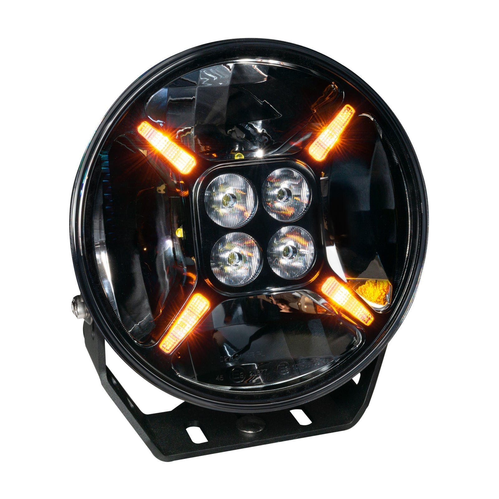 ORACLE Lighting EXO 9" Multifunction 120W LED Spotlight - Round Post Mount
