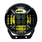 ORACLE Lighting EXO 9" Multifunction 120W LED Spotlight - Round Post Mount