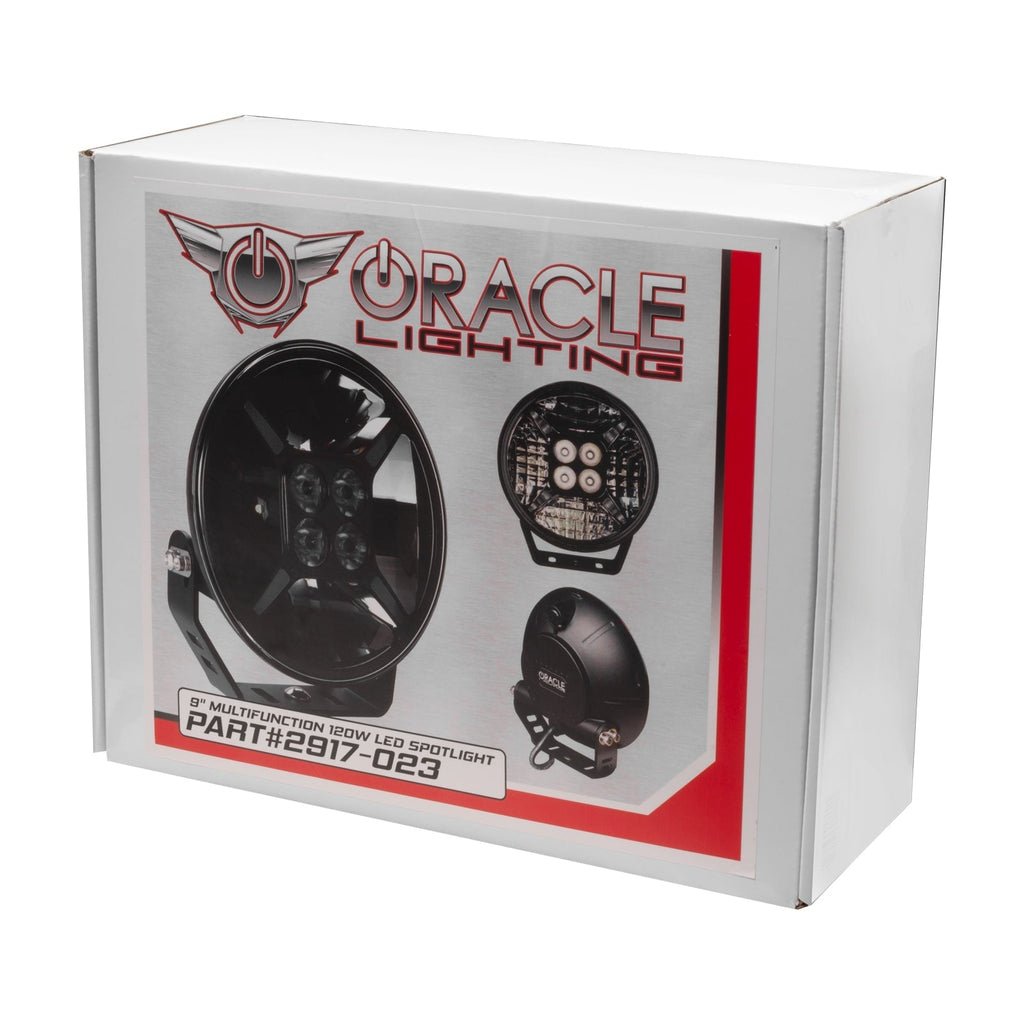 ORACLE Lighting EXO 9" Multifunction 120W LED Spotlight - Round Post Mount