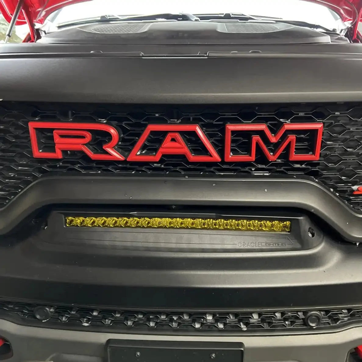 2019-2026 RAM Rebel/TRX/RHO Front Bumper Flush LED Light Bar | 100W 12,000 Lumens