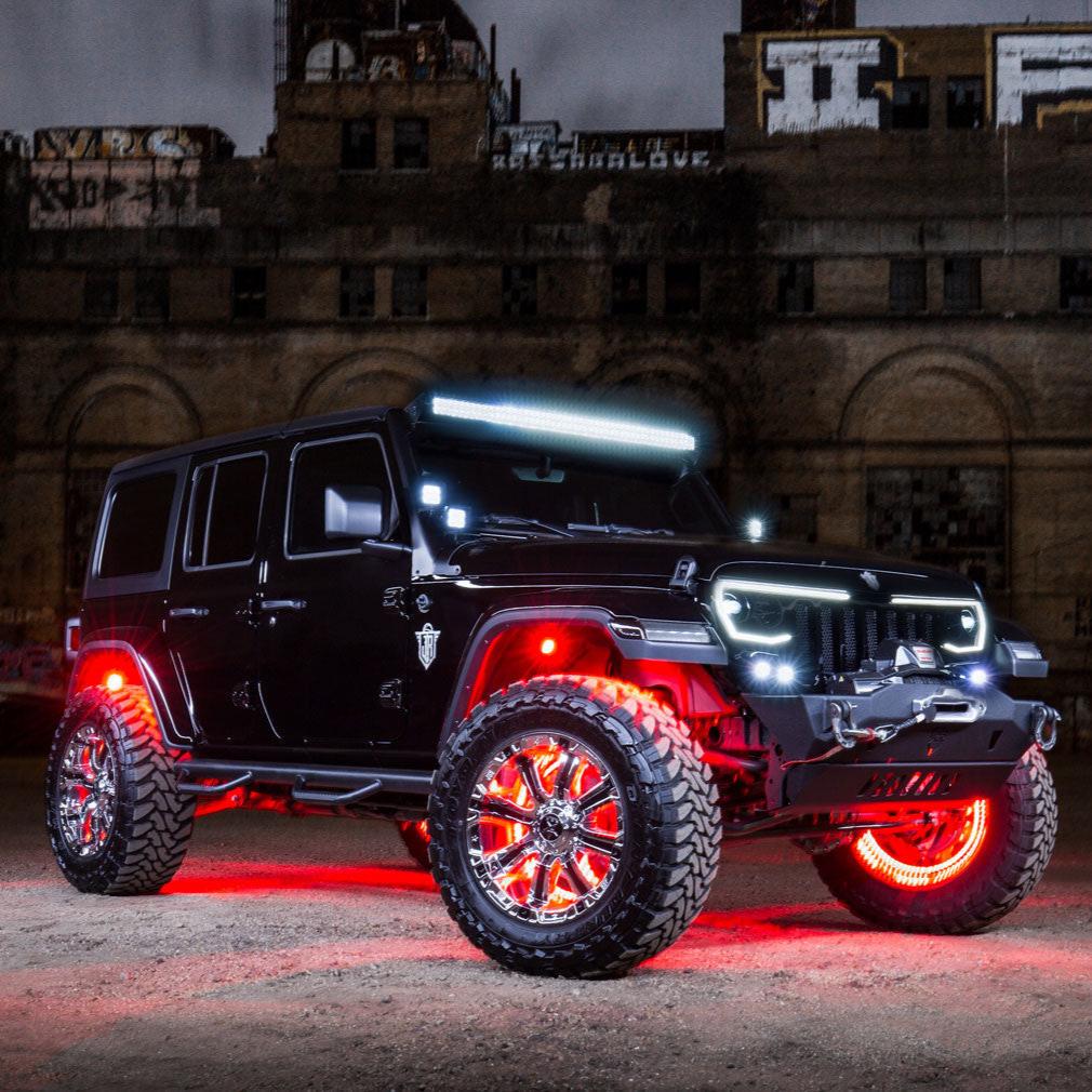 ORACLE Lighting LED Illuminated Wheel Rings - ColorSHIFT