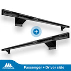 Integral Rails + Tie-down Cleats - Ford Super Duty 2017+